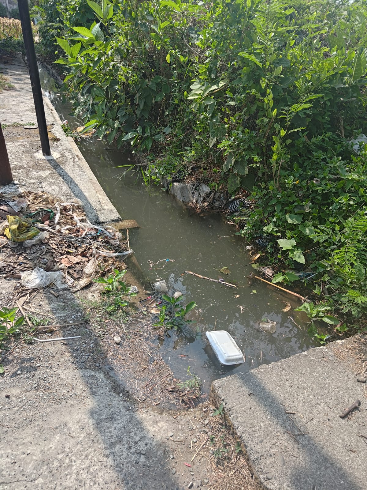Lampiran foto terkait aduan Permohonan Penanganan Saluran Drainase Tertutup di Perum Griya Abdi Kencana, Purbalingga Wetan RT 1/7