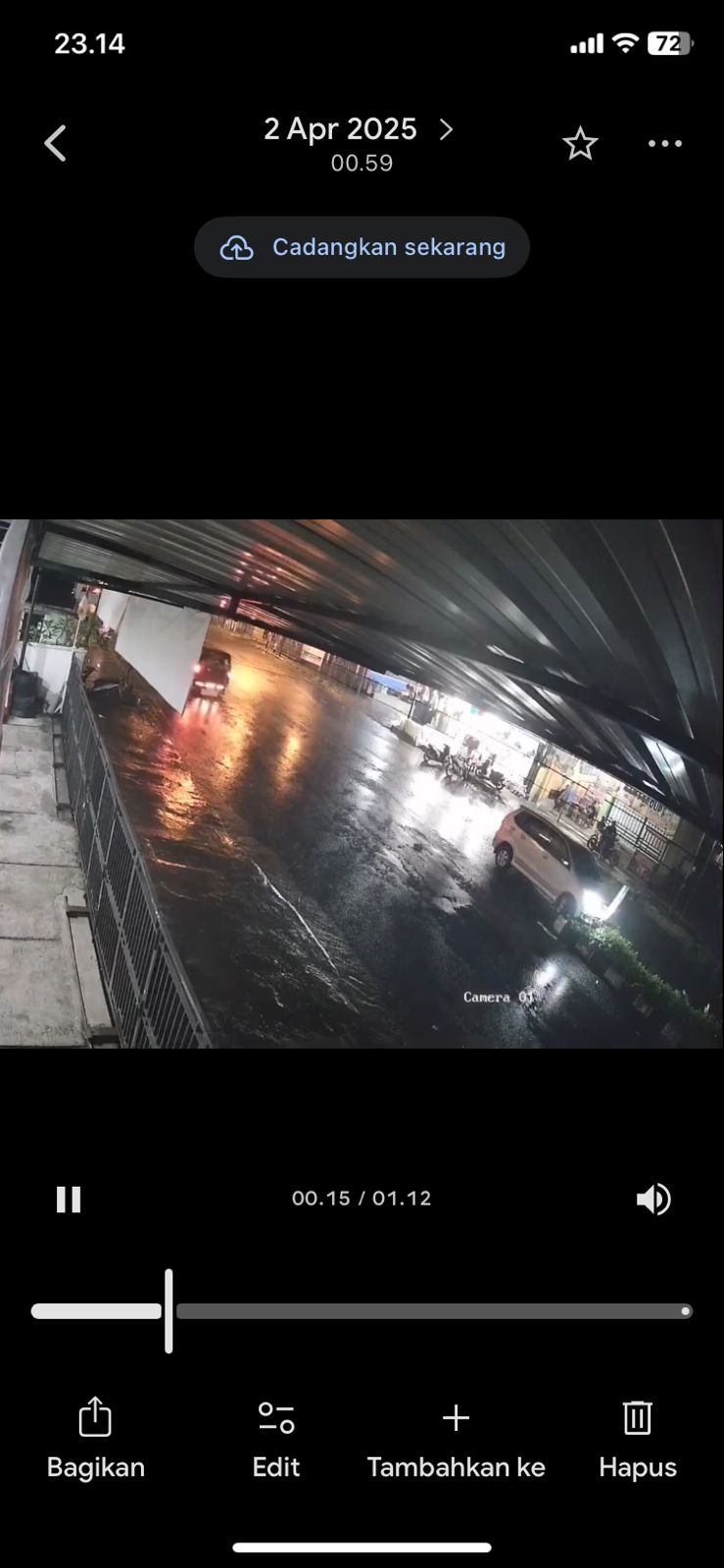 Lampiran foto terkait aduan Permohonan Pemasangan Lampu Jalan pada Jalan Yoso Miharja, Bobotsari