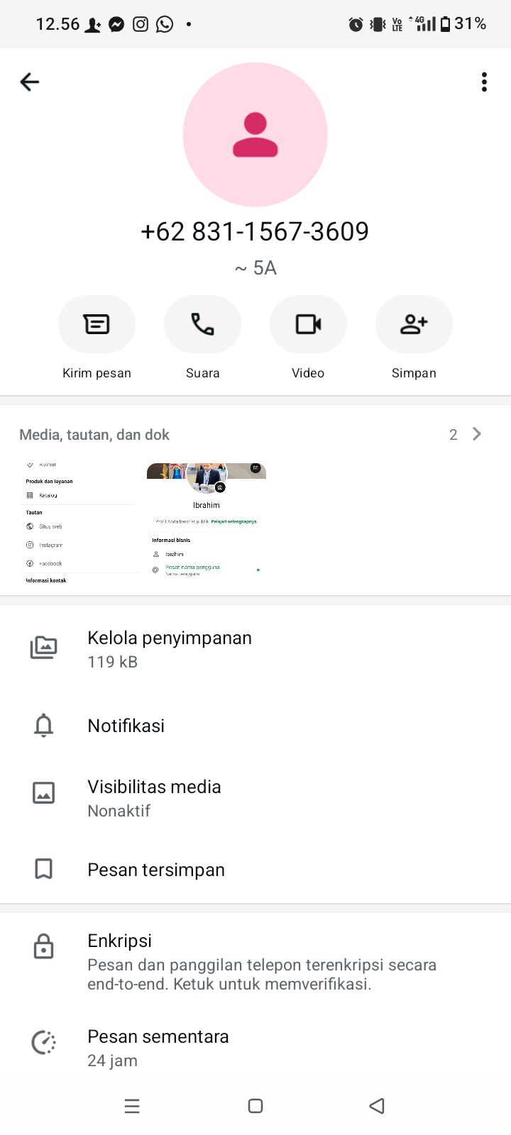 Lampiran foto terkait aduan Laporan Dugaan Penipuan Lowongan Kerja di Karawang atas Nama Warga Manduraga Kalimanah