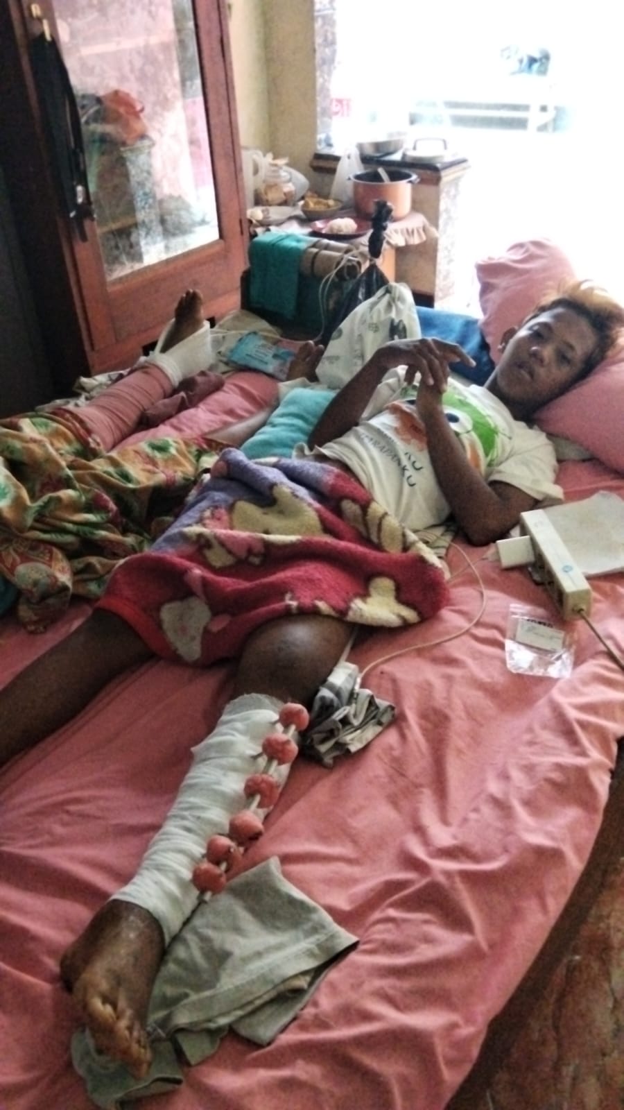 Lampiran foto terkait aduan Permohonan Bupati atas Kasus Penganiayaan dan Keterpurukan Ibu Eny di Purbalingga