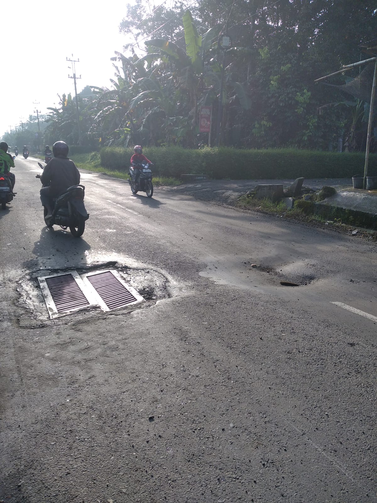 Lampiran foto terkait aduan Laporan Bahaya Jalan di Desa TIDU, RT 02 RW 03, Kecamatan Bukateja, Kabupaten Purbalingga