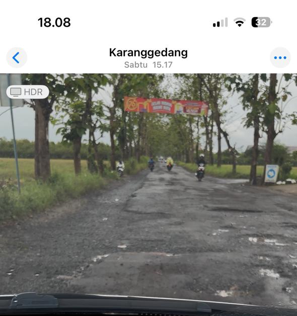 Lampiran foto terkait aduan Laporan Kondisi Jalan Rusak di Wilayah Kemangkon dan Bukateja, Purbalingga: Mohon Perbaikan